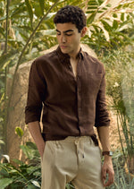 Linen Blend Casual Shirt